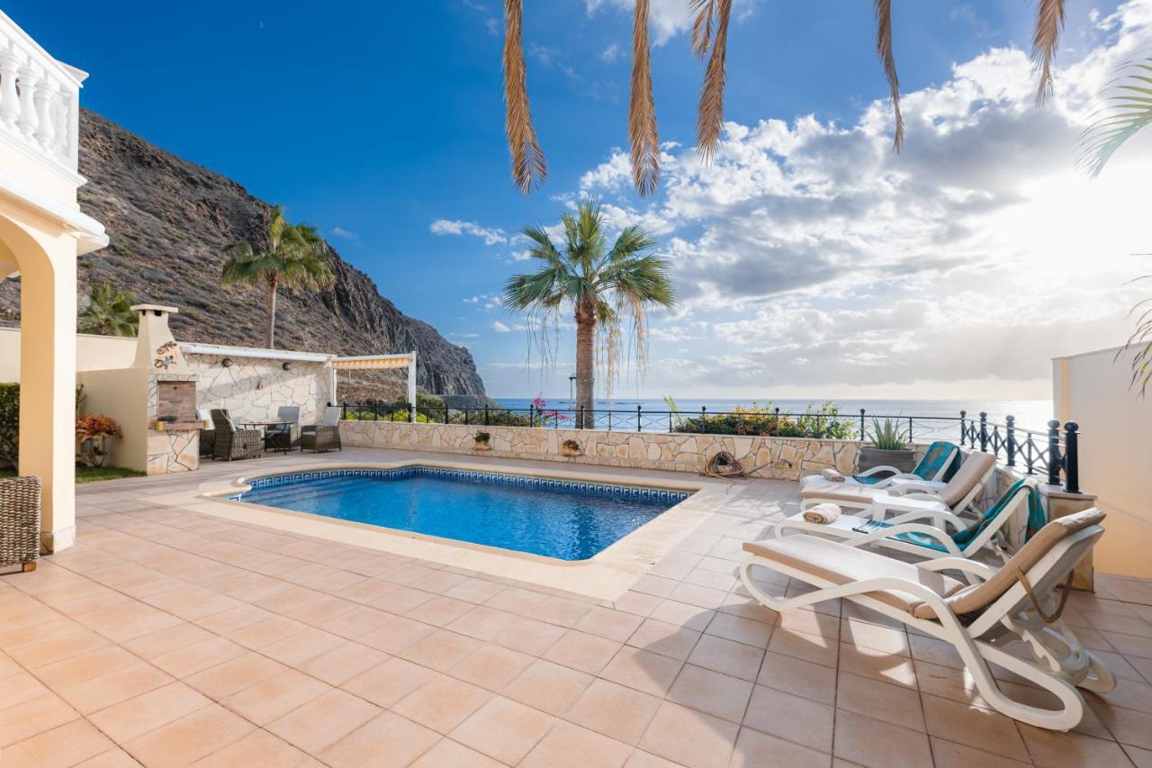 Villa Faya On The First Ocean Line With New Heated Pool Los Cristianos  Esterno foto