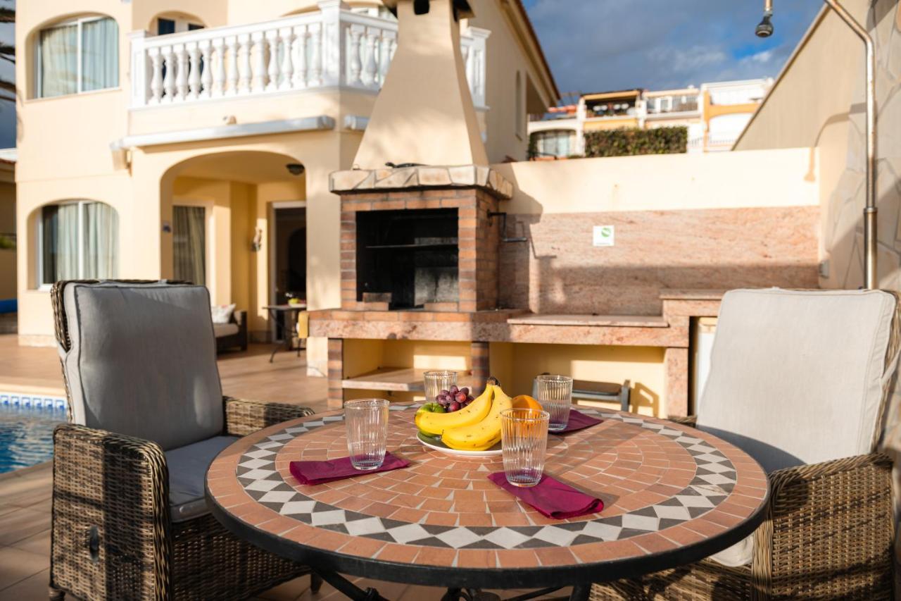 Villa Faya On The First Ocean Line With New Heated Pool Los Cristianos  Esterno foto
